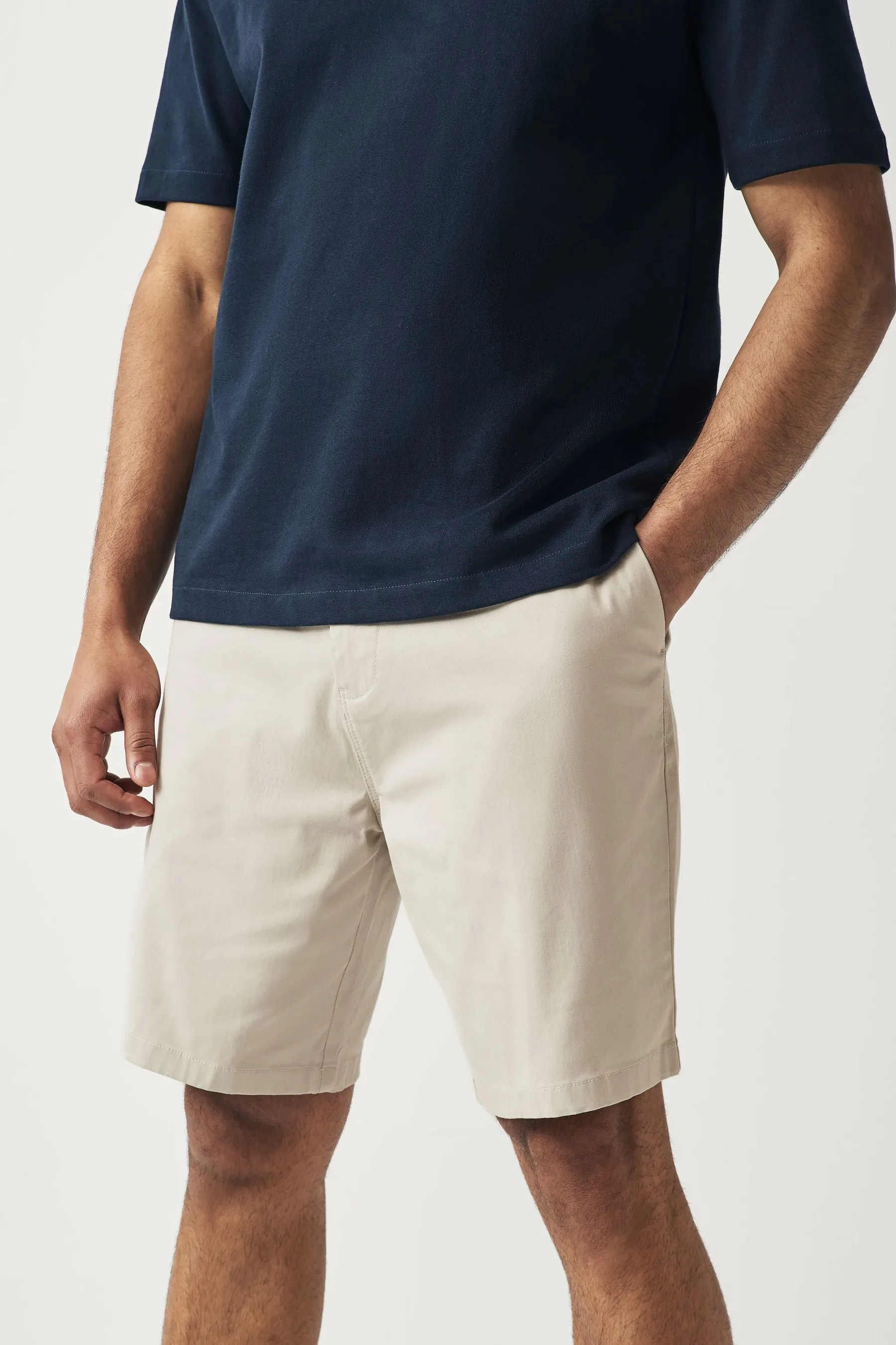 Shorts Pantaloni chino elasticizzati da 2 Confezione
