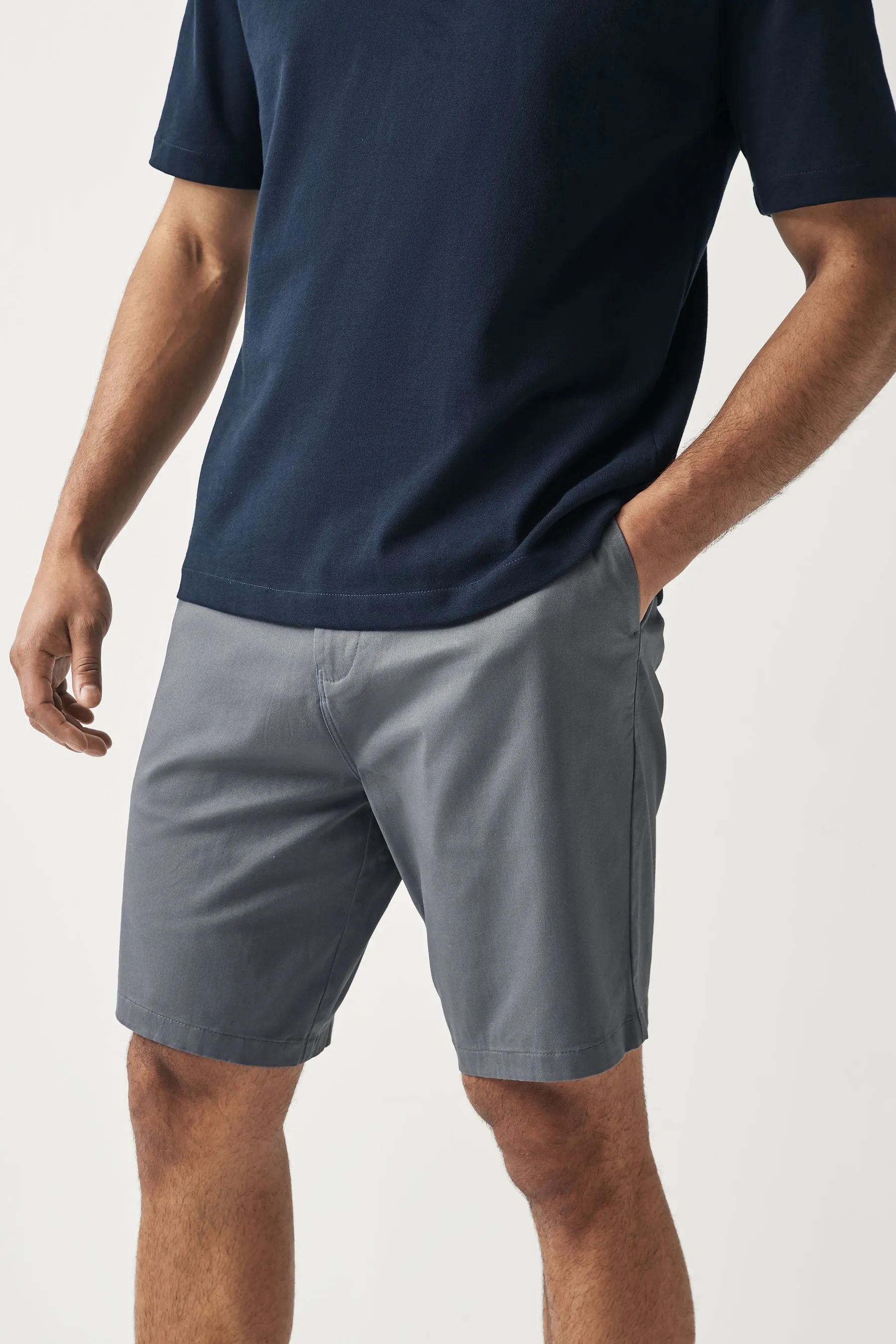 Shorts Pantaloni chino elasticizzati da 2 Confezione
