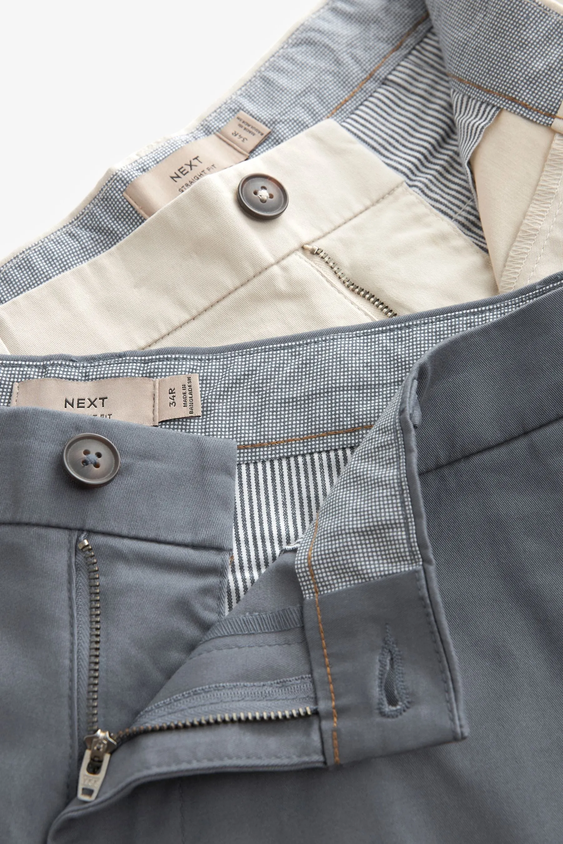 Shorts Pantaloni chino elasticizzati da 2 Confezione