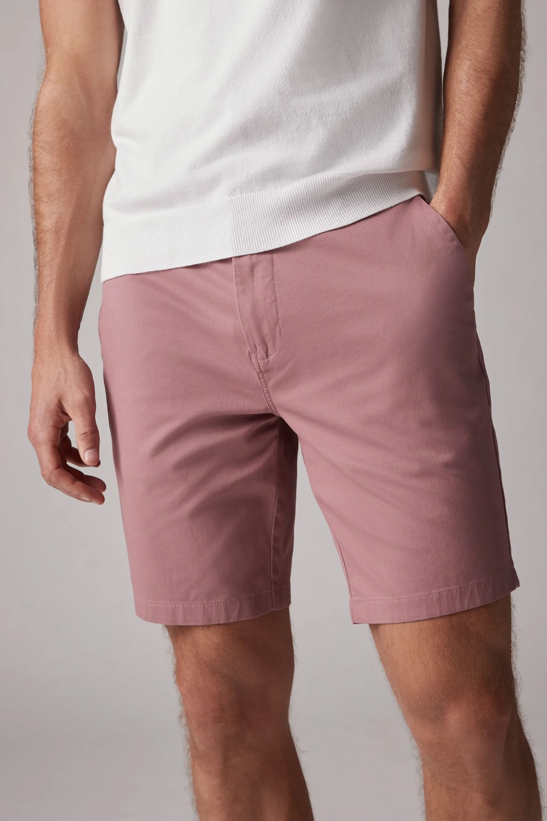 Shorts Pantaloni chino elasticizzati da 3 Confezione