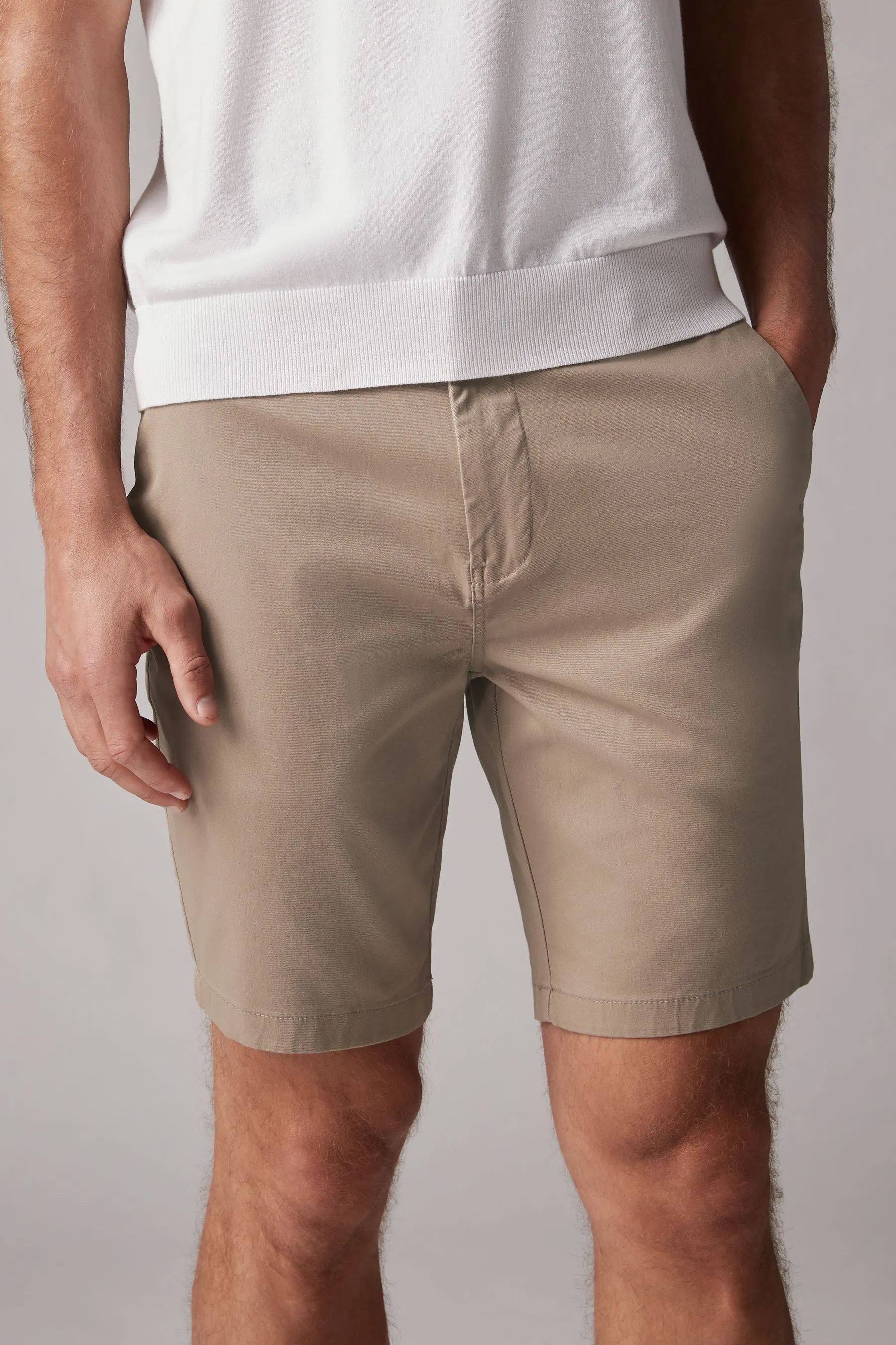 Shorts Pantaloni chino elasticizzati da 3 Confezione