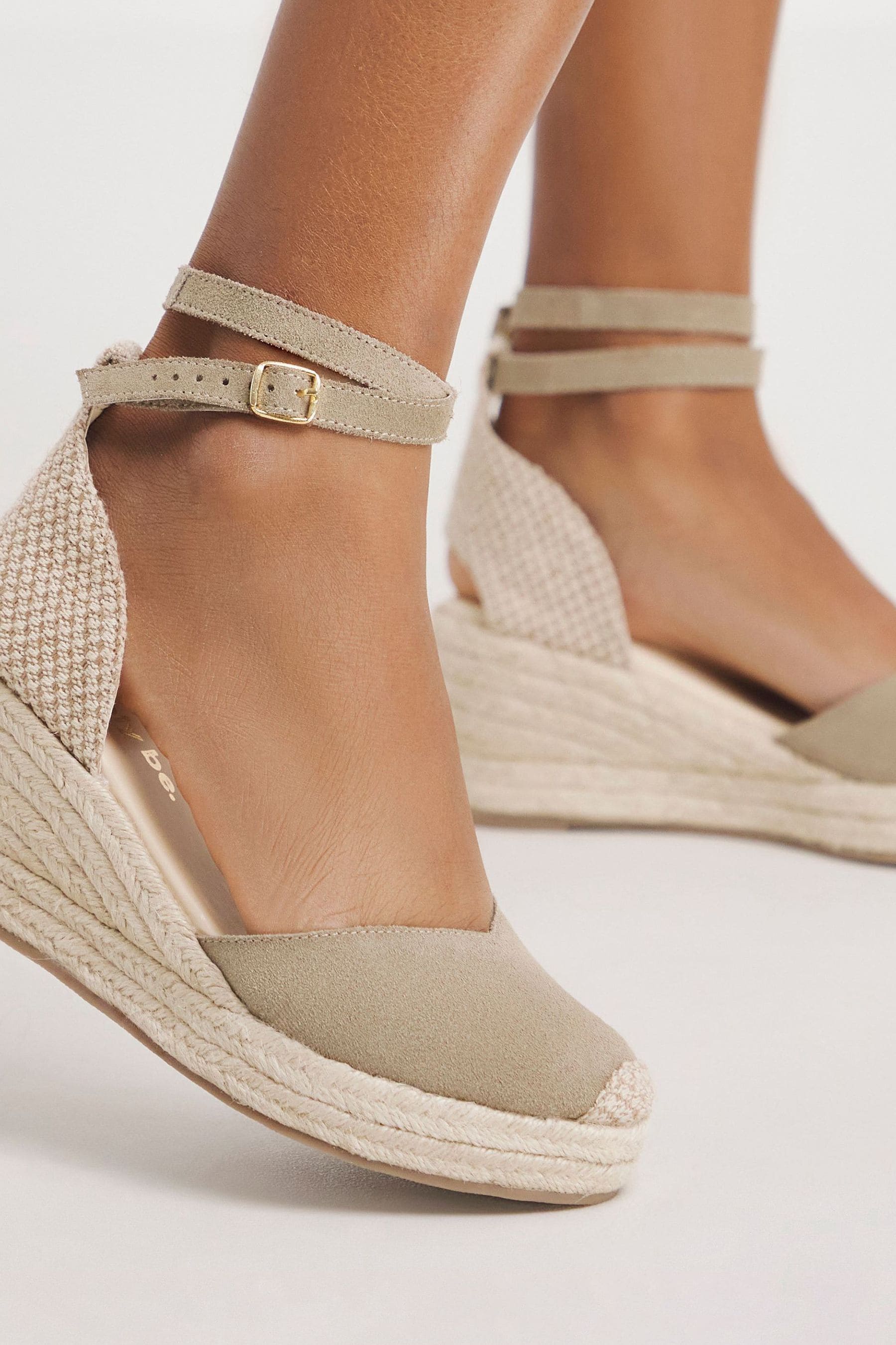 Simply Be - Espadrillas Vestibilità ampia classiche a punta chiusa con laccetti alla caviglia