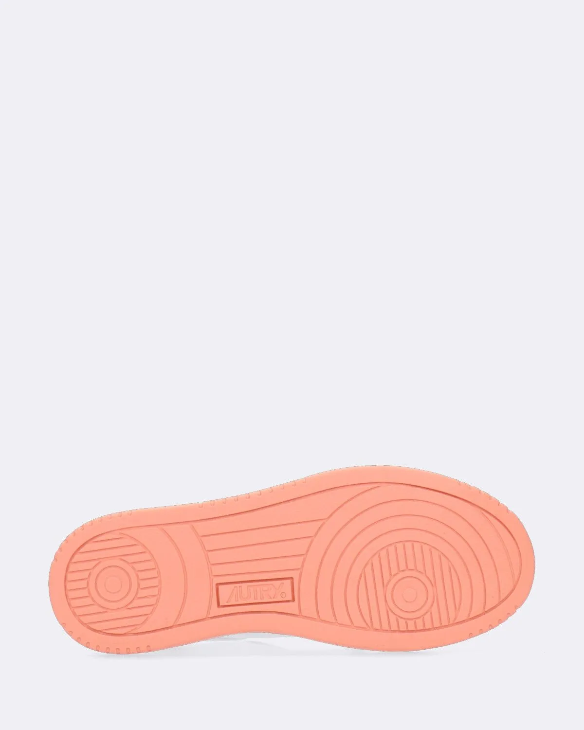 Sneakers Basse Medalist Bianche e Salmone