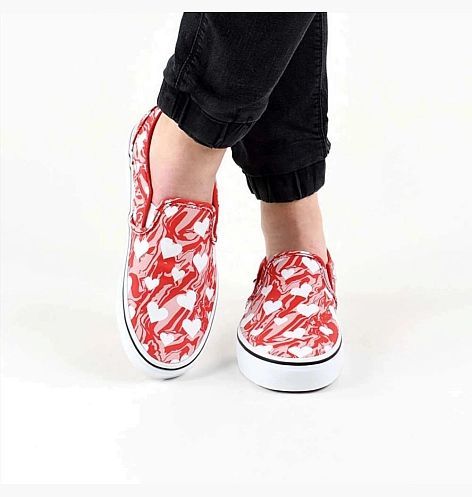 SNEAKERS Donna VANS ASHER WM - VN0A45JMRED1 MARB DRRED