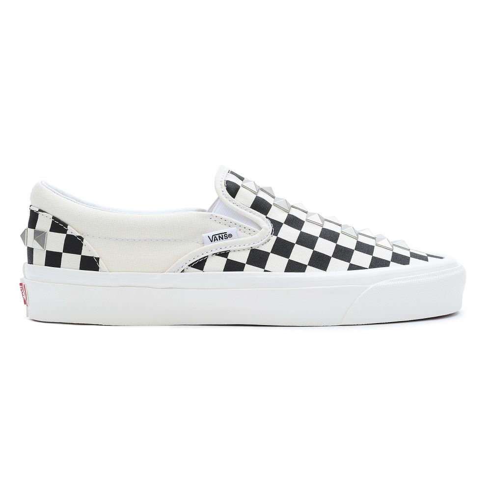 SNEAKERS Uomo VANS PREMIUM CLASSIC SLIP-ON - VN0A7Q58KIG1 WHITE/BLACK