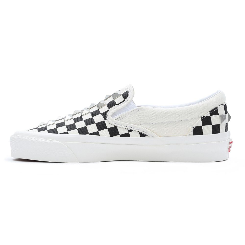 SNEAKERS Uomo VANS PREMIUM CLASSIC SLIP-ON - VN0A7Q58KIG1 WHITE/BLACK