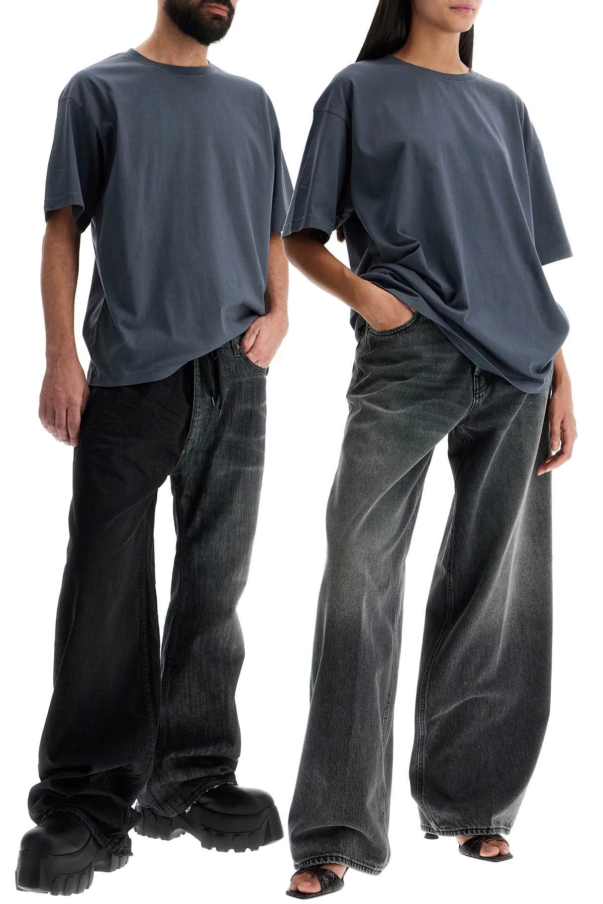 T-shirt con stampa logo