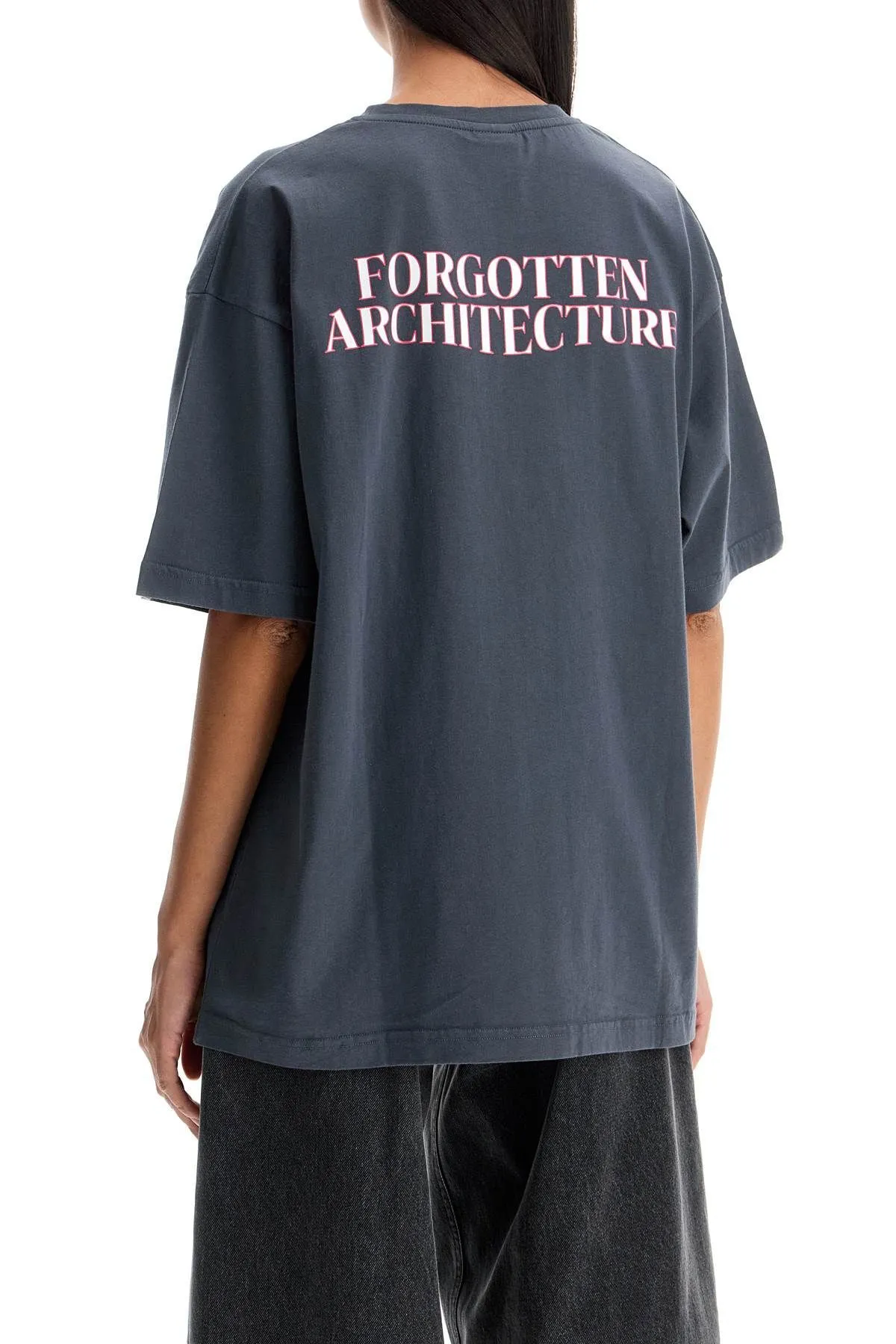 T-shirt con stampa logo