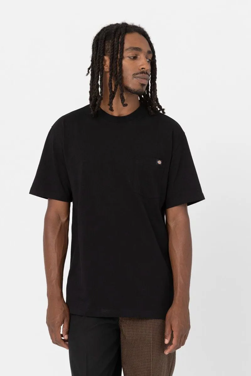 T-Shirt Luray A Maniche Corte Con Taschino Nero