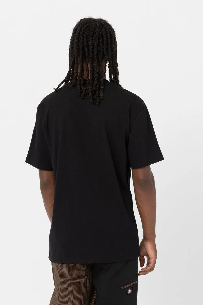 T-Shirt Luray A Maniche Corte Con Taschino Nero