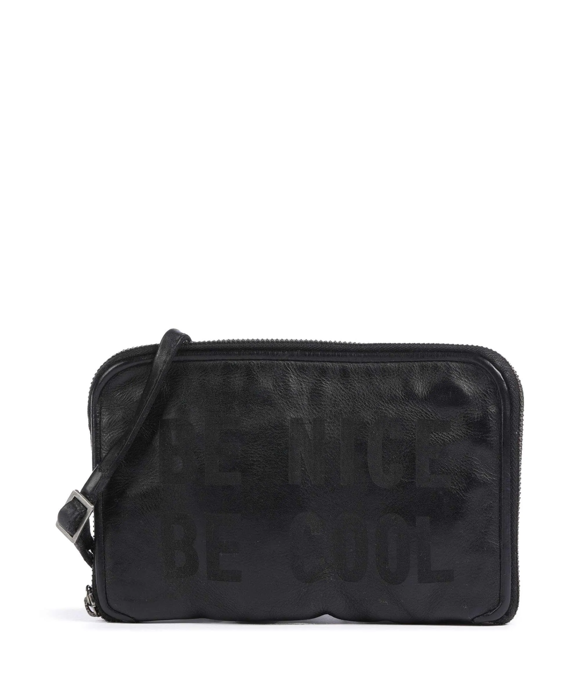  Taschendieb Wien Paniglgasse 5 Borsa a tracolla pelle di vacchetta grana nero  