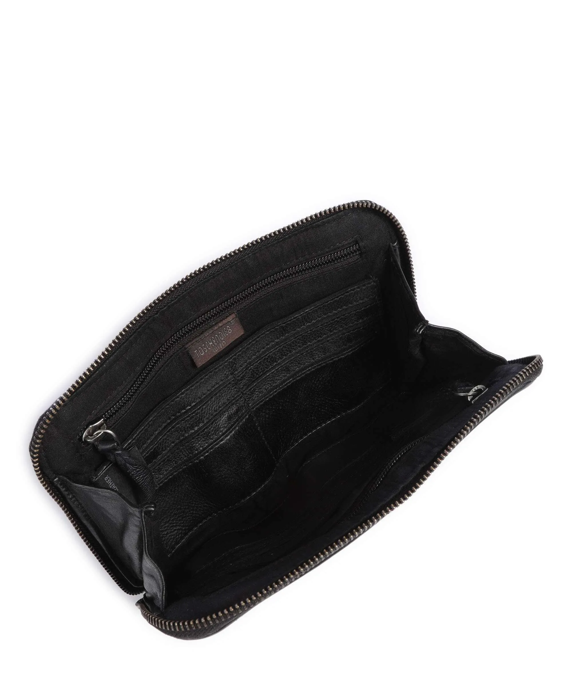  Taschendieb Wien Paniglgasse 5 Borsa a tracolla pelle di vacchetta grana nero  
