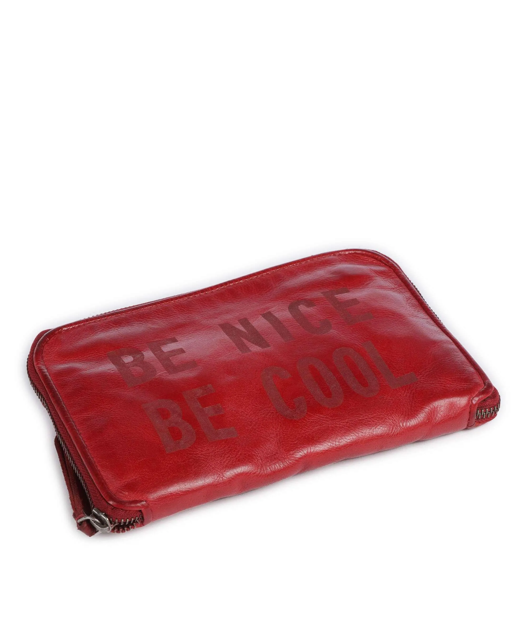  Taschendieb Wien Paniglgasse 5 Borsa a tracolla pelle di vacchetta grana rosso  