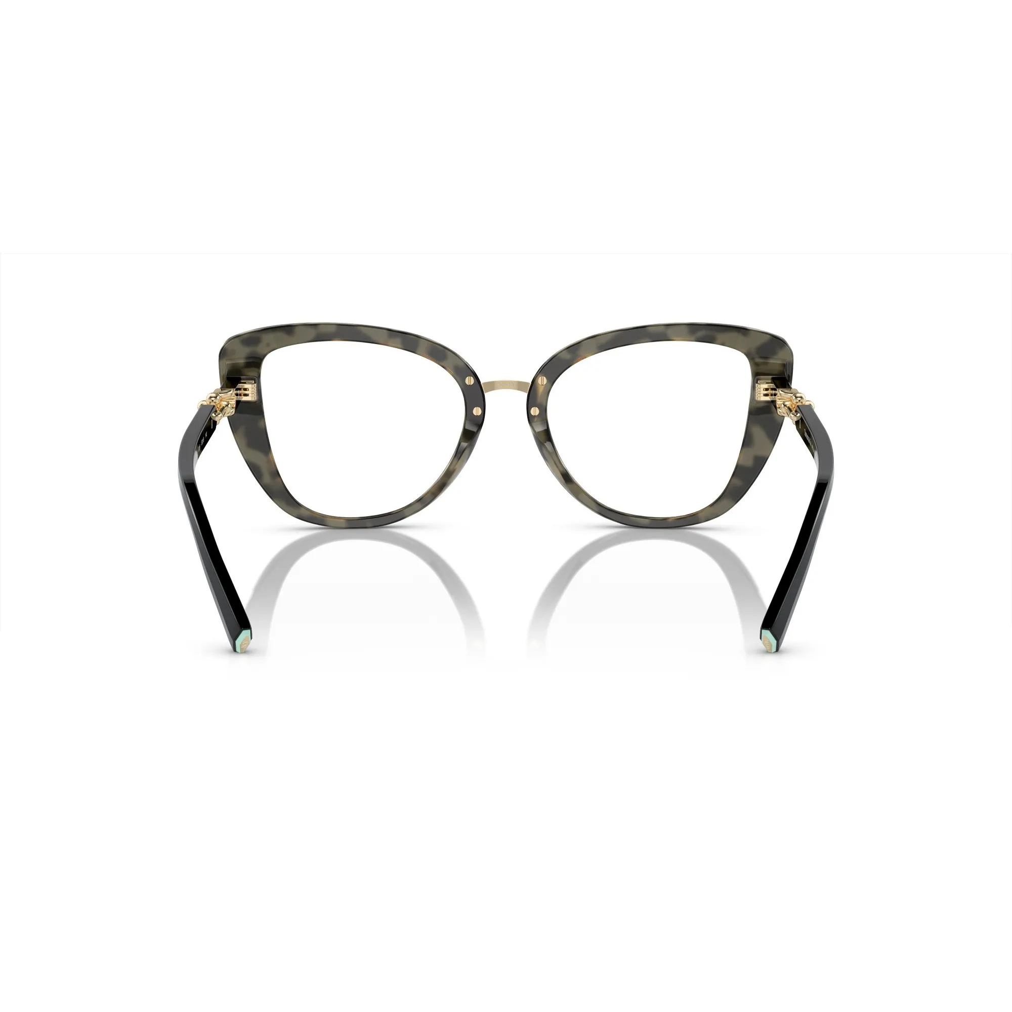   Tiffany TF 2242 - 8256 Nero Su Avana Giallo | Occhiale Da Vista Donna 