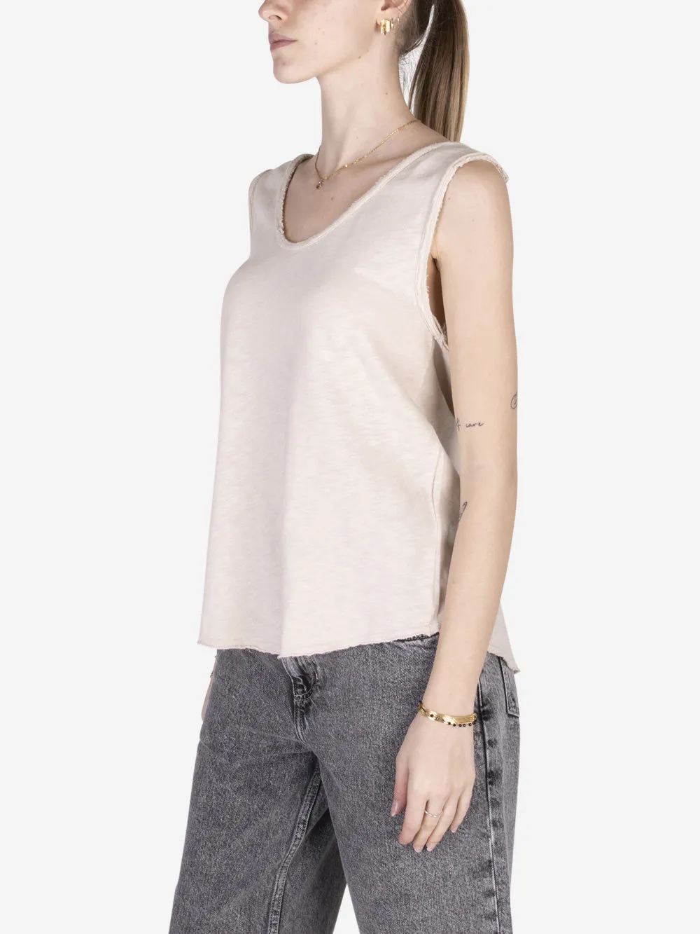 Top in cotone