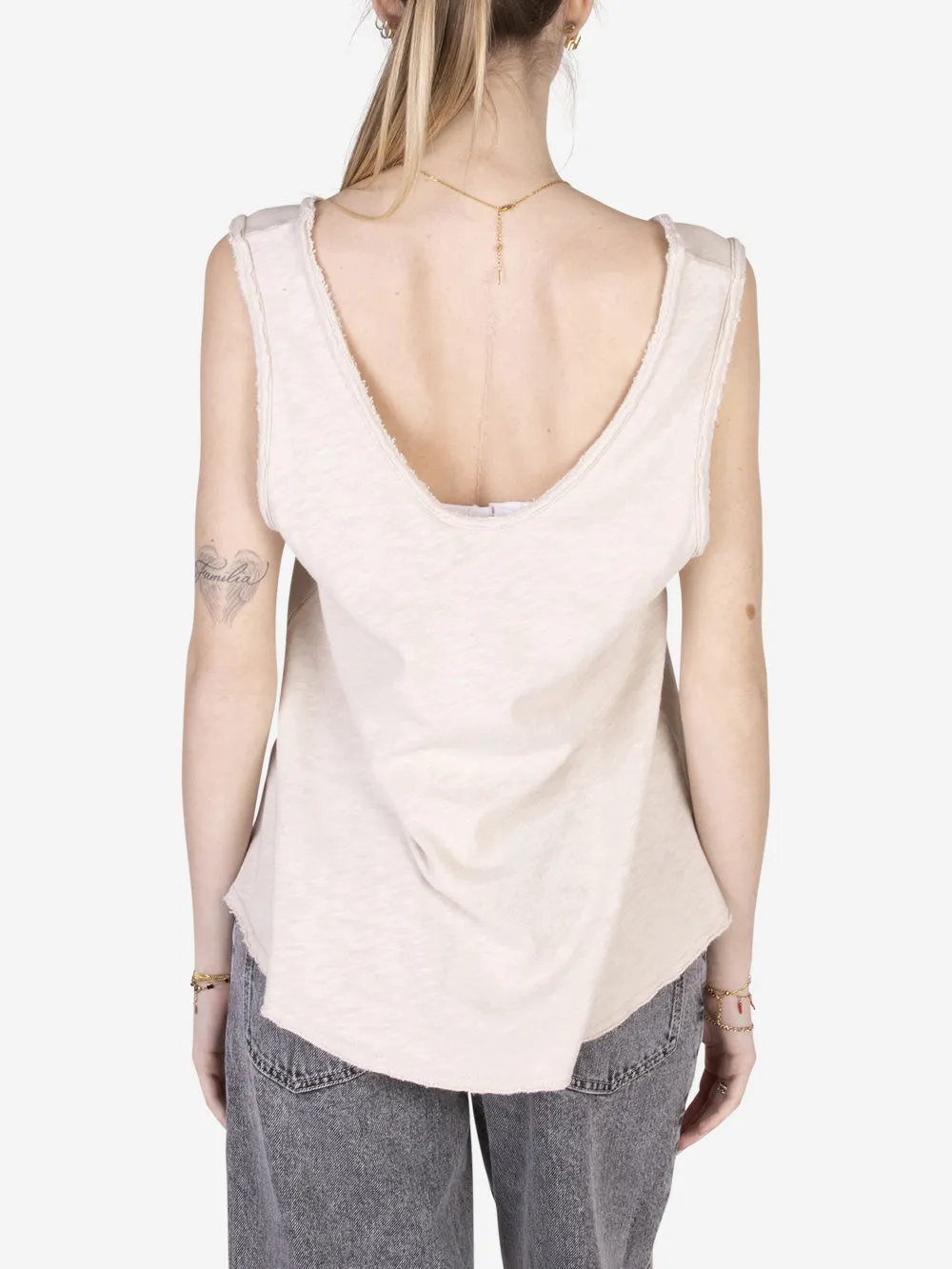 Top in cotone