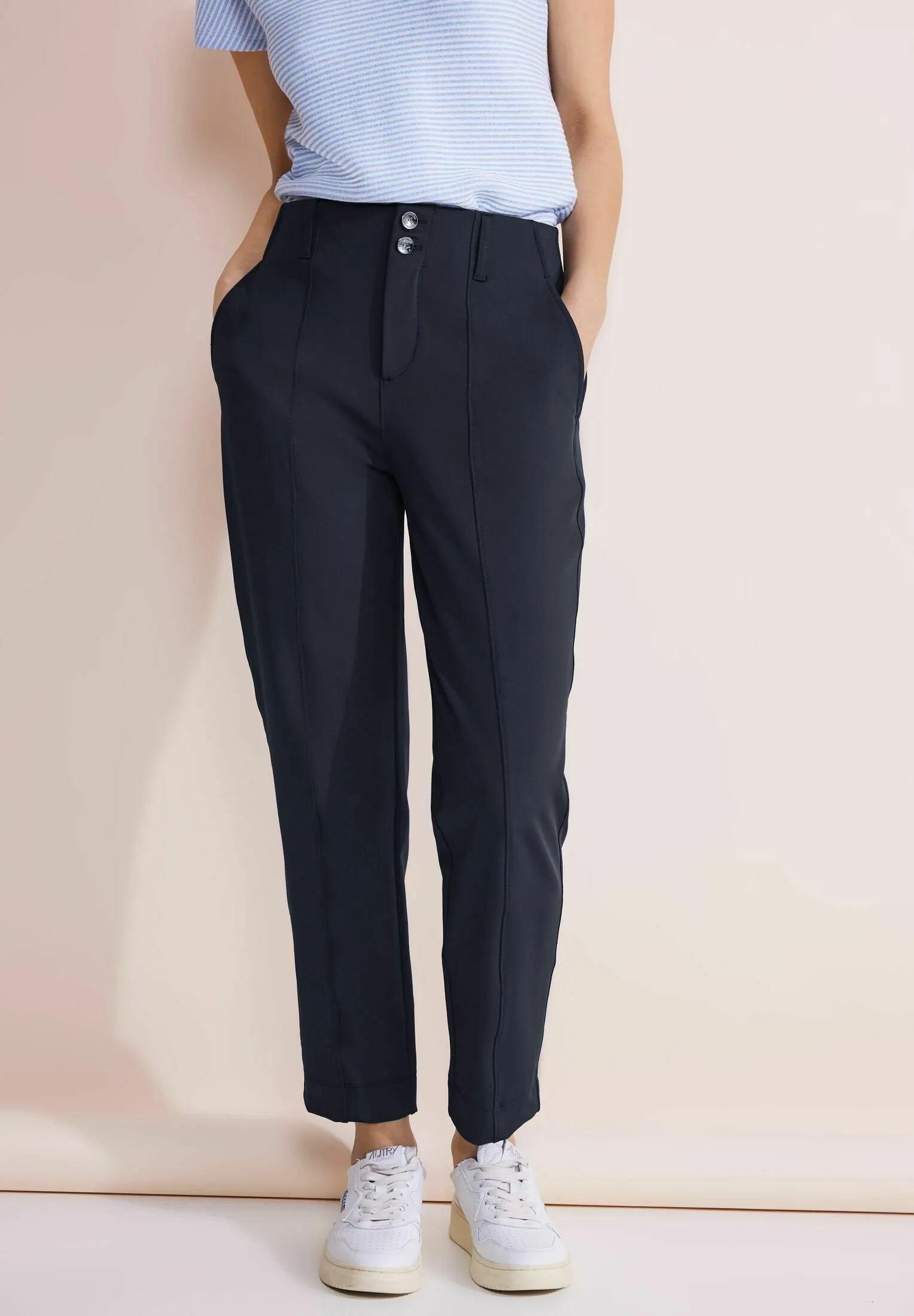 TRAVEL CHINO HOSE - Pantaloni
