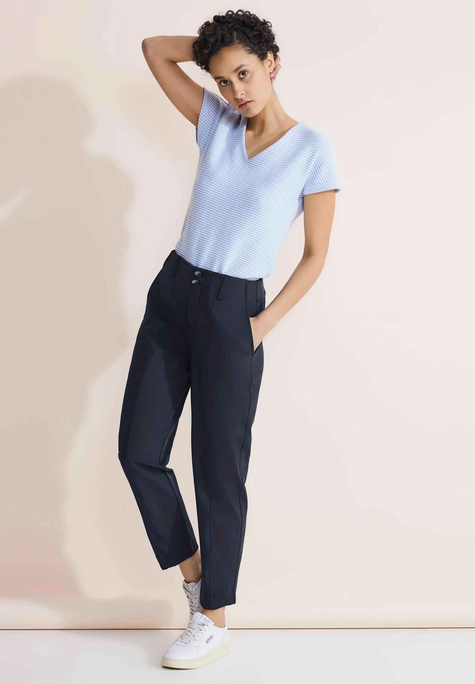 TRAVEL CHINO HOSE - Pantaloni