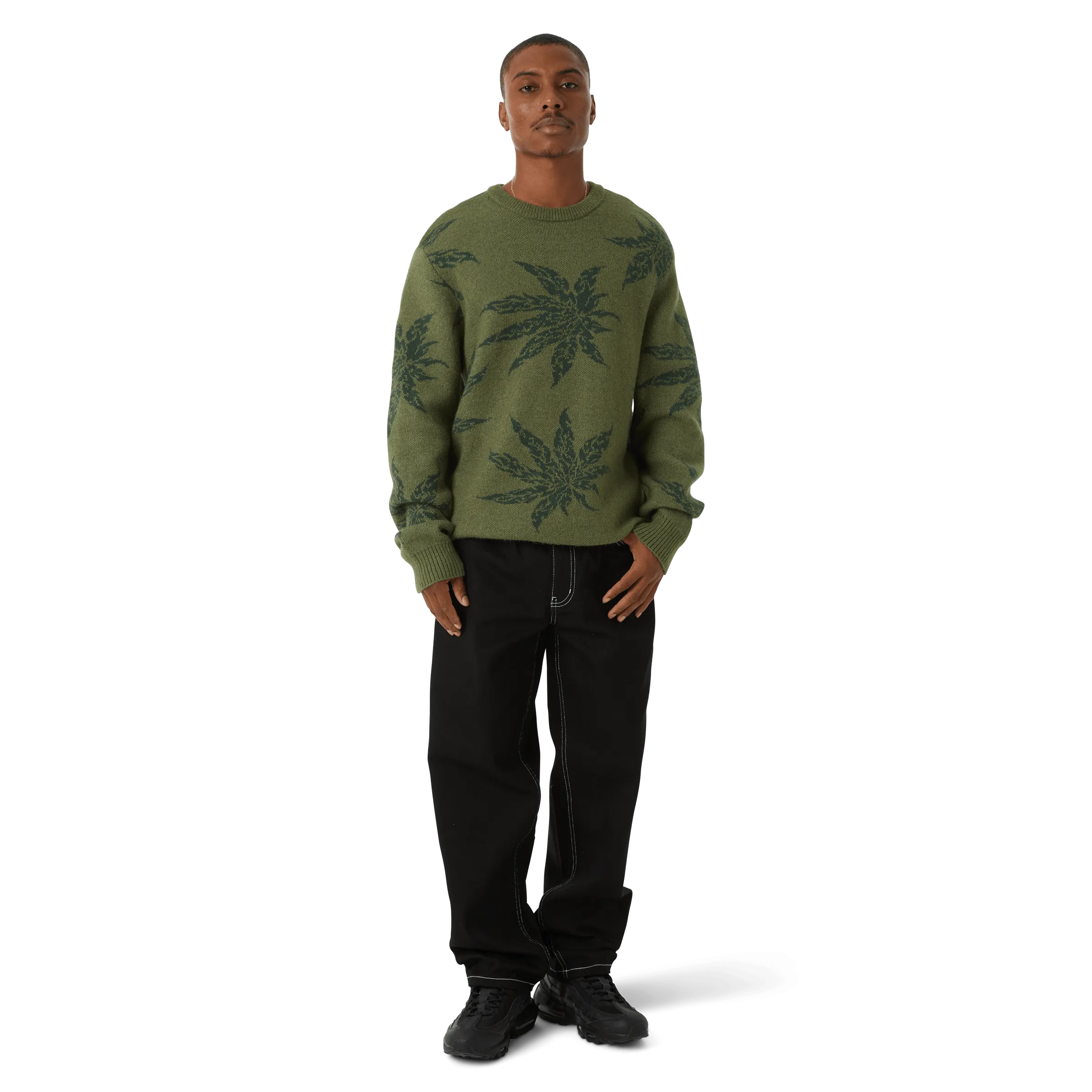 TRIBAL CREWNECK SWEATER