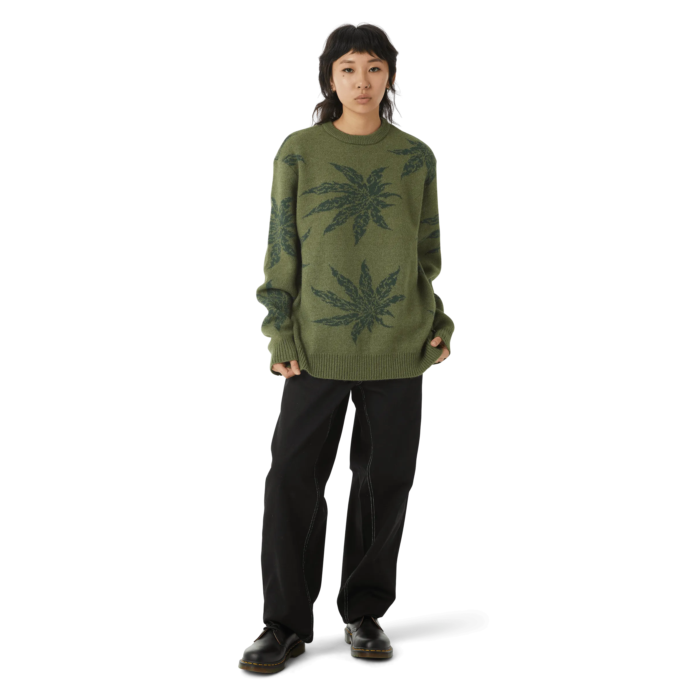 TRIBAL CREWNECK SWEATER