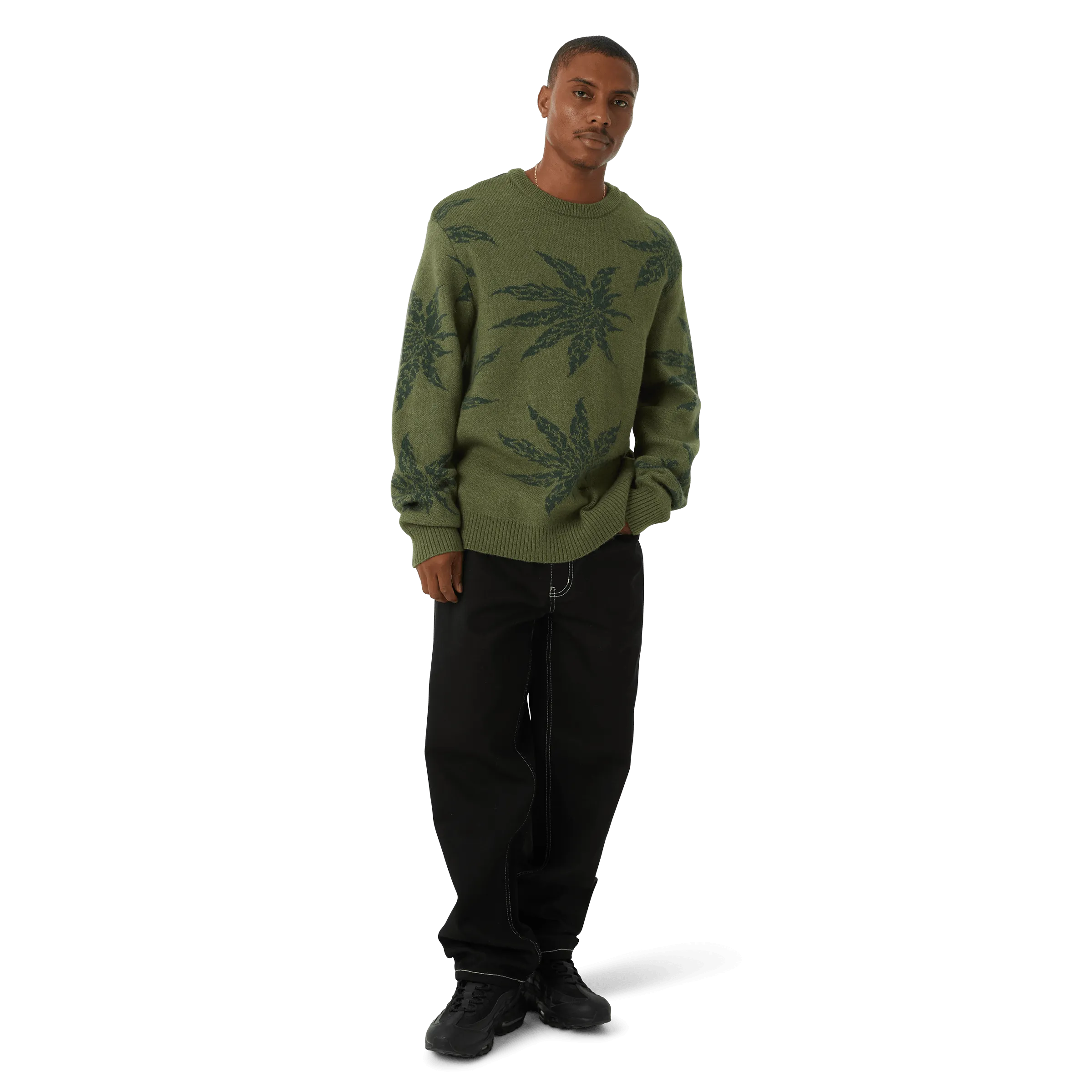 TRIBAL CREWNECK SWEATER