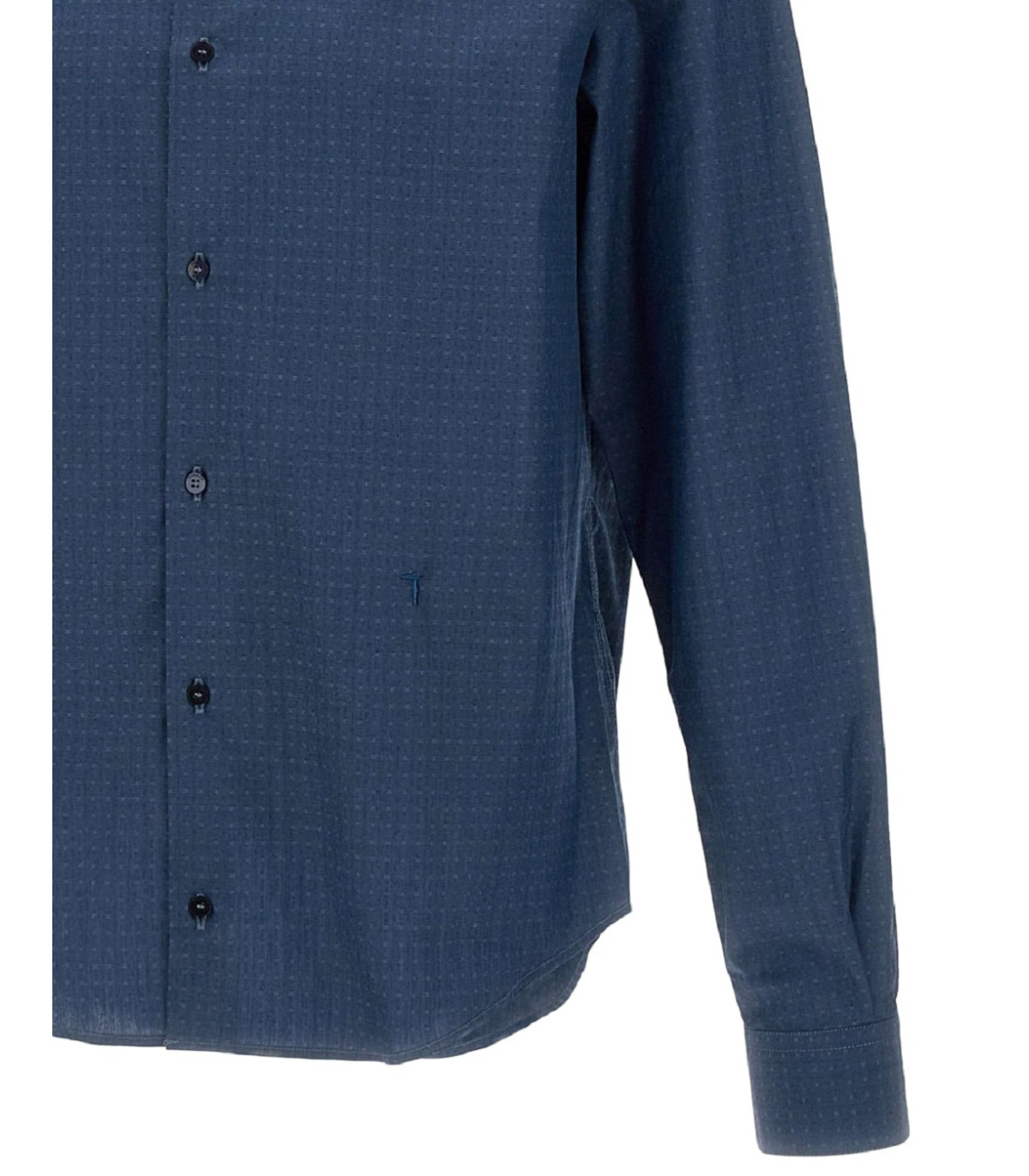 Trussardi Jeans Uomo Camicia Manica lunga