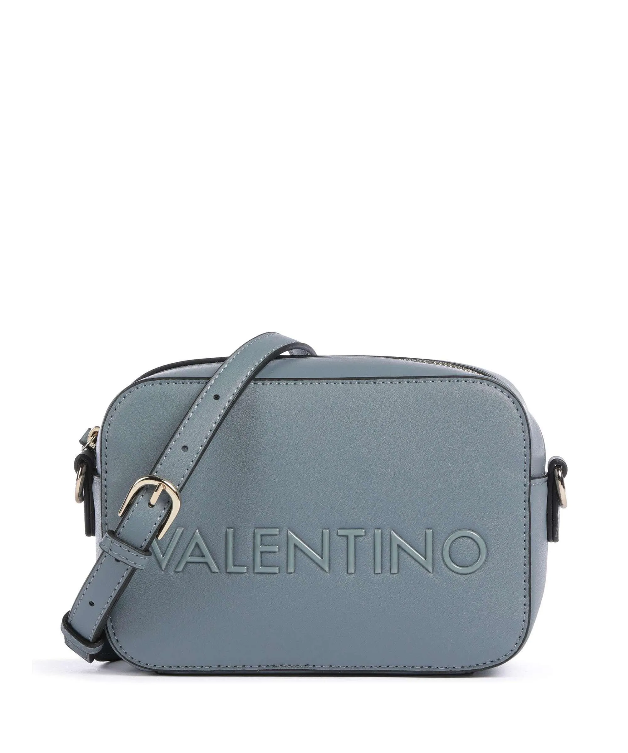  Valentino Bags Neasy Re Borsa a tracolla pelle sintetica blu-grigio  