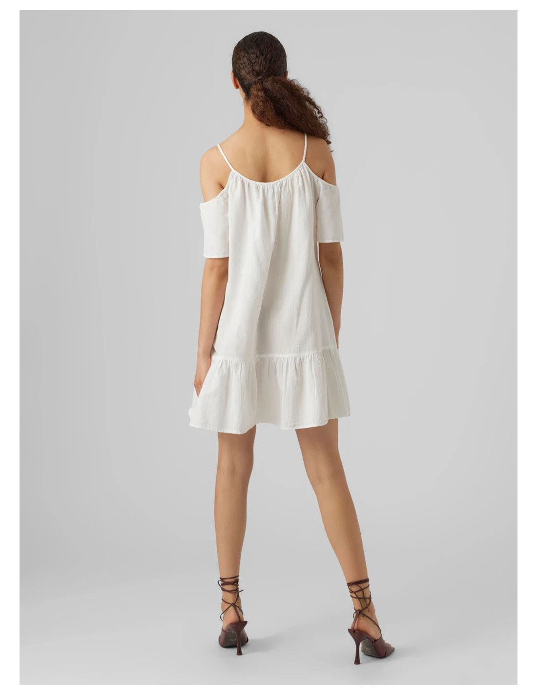 VERO MODA DONNA ,VMMILAN 2/4 OFF SHOULDER SHORT DR
