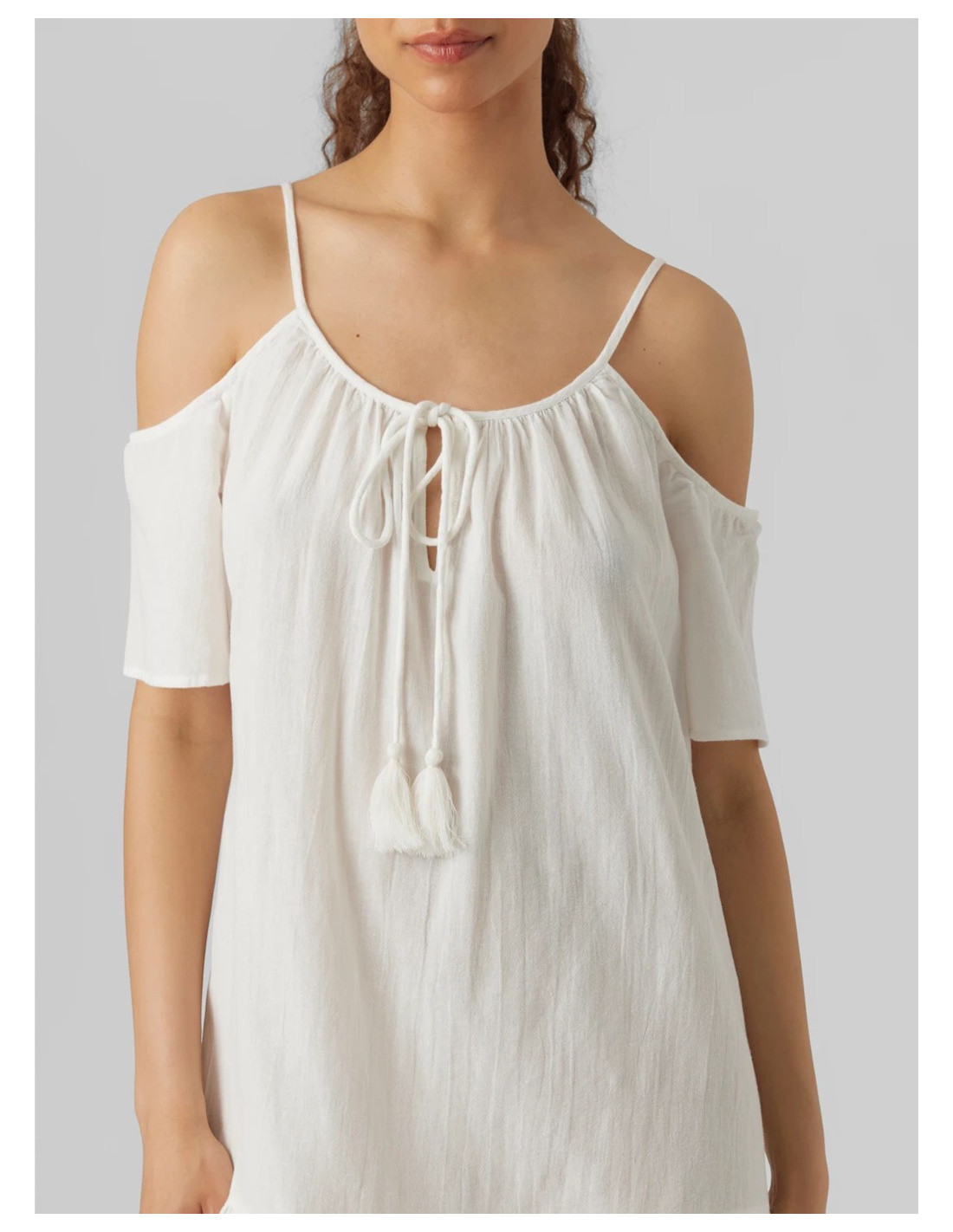 VERO MODA DONNA ,VMMILAN 2/4 OFF SHOULDER SHORT DR