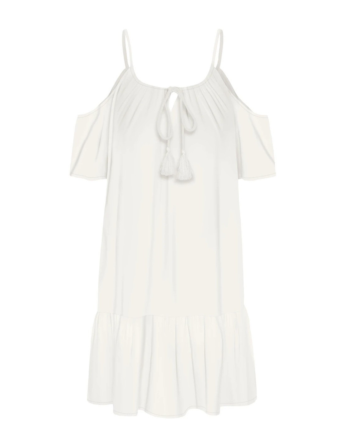 VERO MODA DONNA ,VMMILAN 2/4 OFF SHOULDER SHORT DR