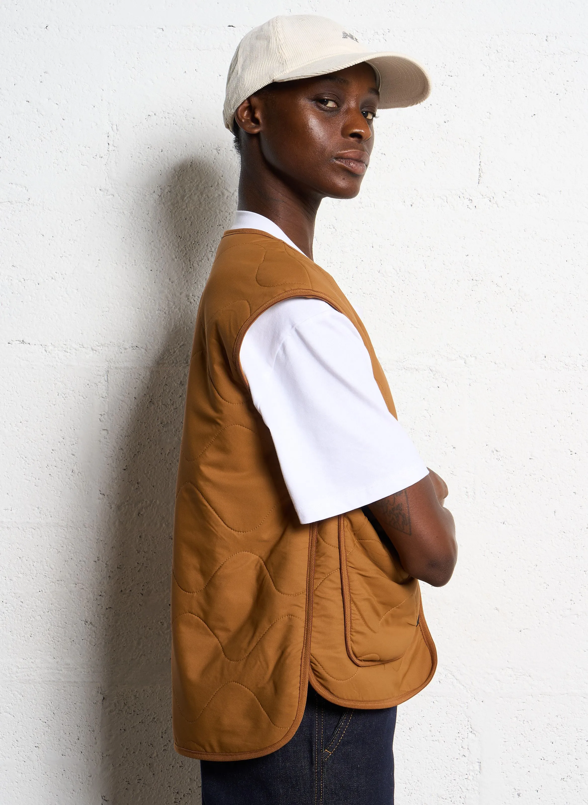  VILA   RETEDDY - Giacca oversize trapuntata | Beige