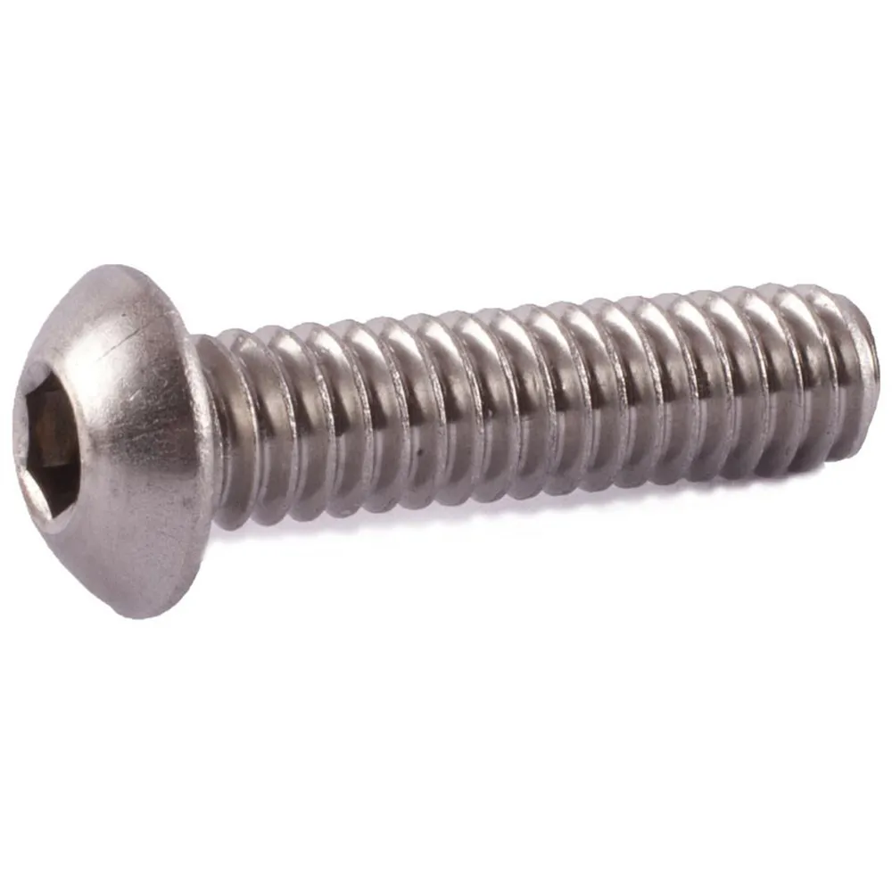 Vite a brugola con testa bombata esagonale RS PRO, 5/16-24, L. 3/4poll, in Acciaio