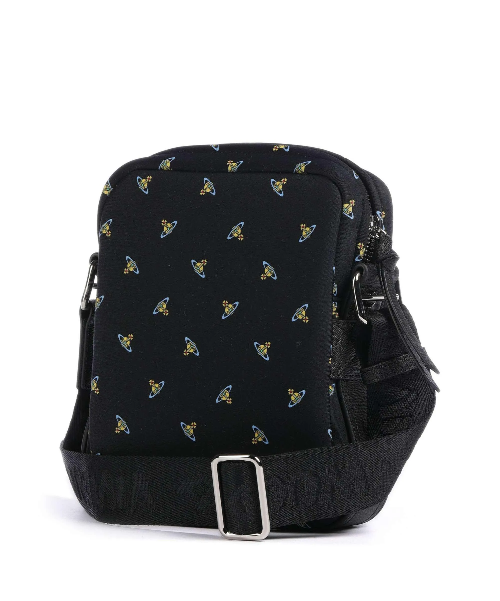  Vivienne Westwood Jackson Neoprene Small Borsa a tracolla poliammide, poliestere nero  