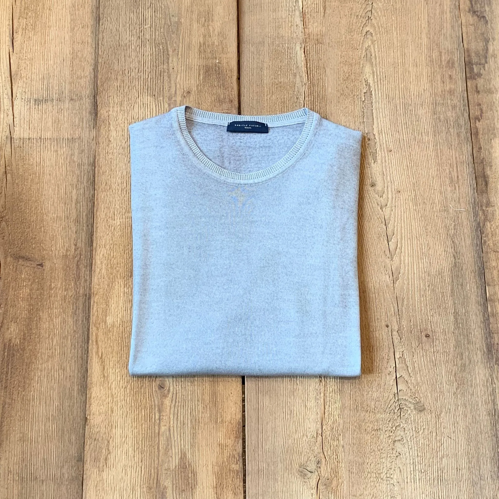 W4-0002 Maglia Lana Girocollo Perla16 Man  
