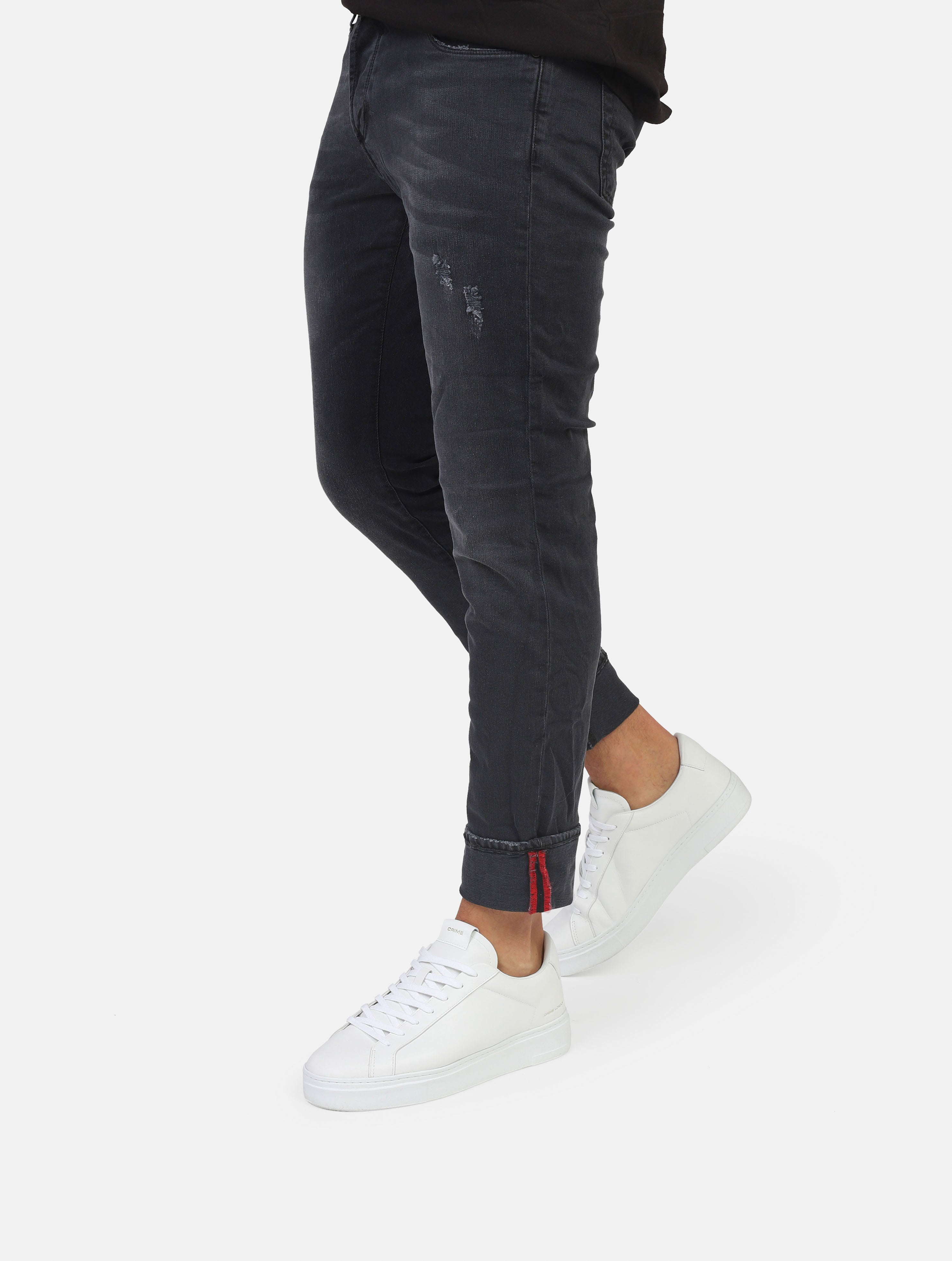 WHY NOT BRAND jeans - SAN DIEGO BLACKJSA17BLACK