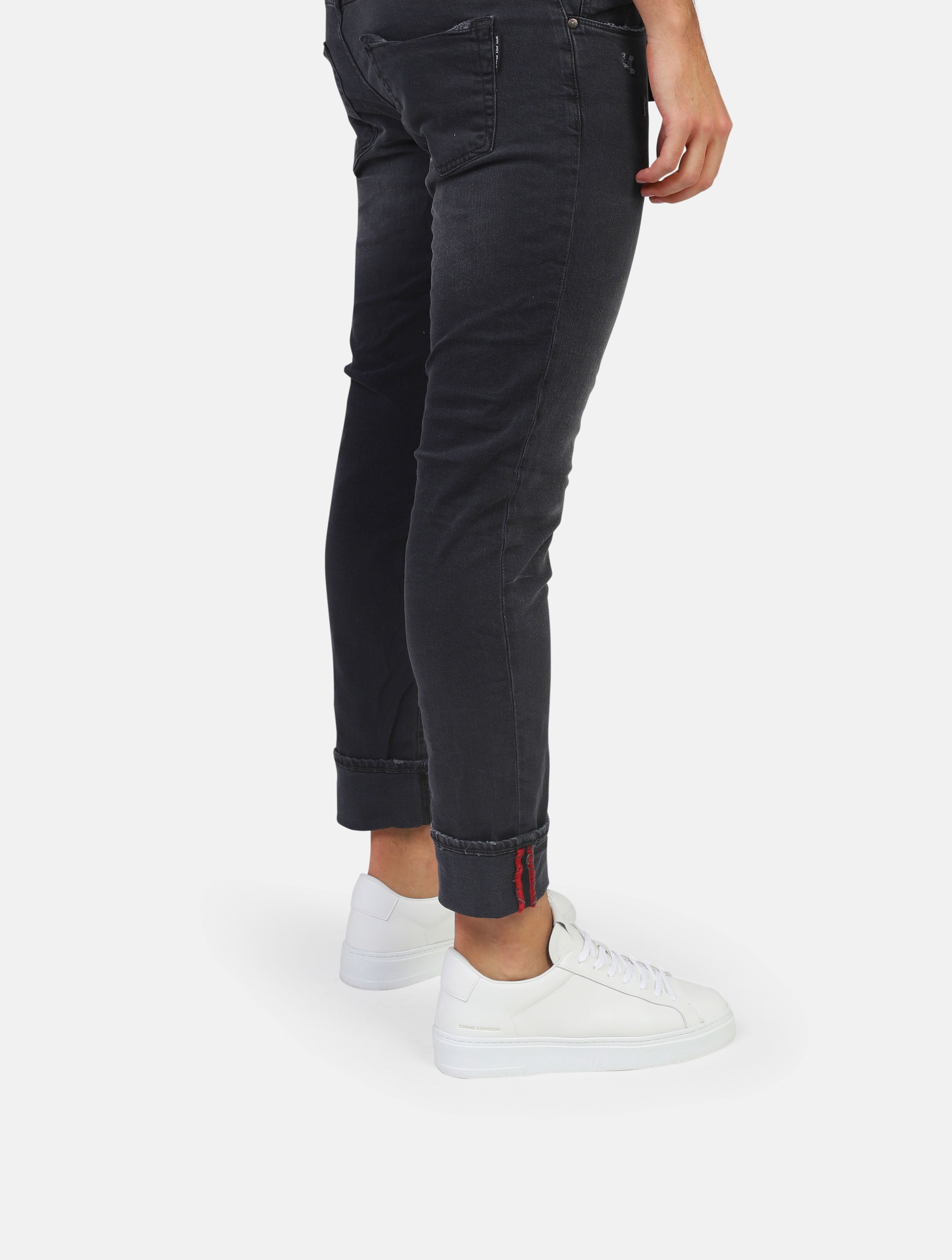 WHY NOT BRAND jeans - SAN DIEGO BLACKJSA17BLACK