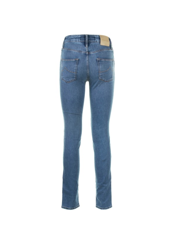 Women's jeans in light blue denim