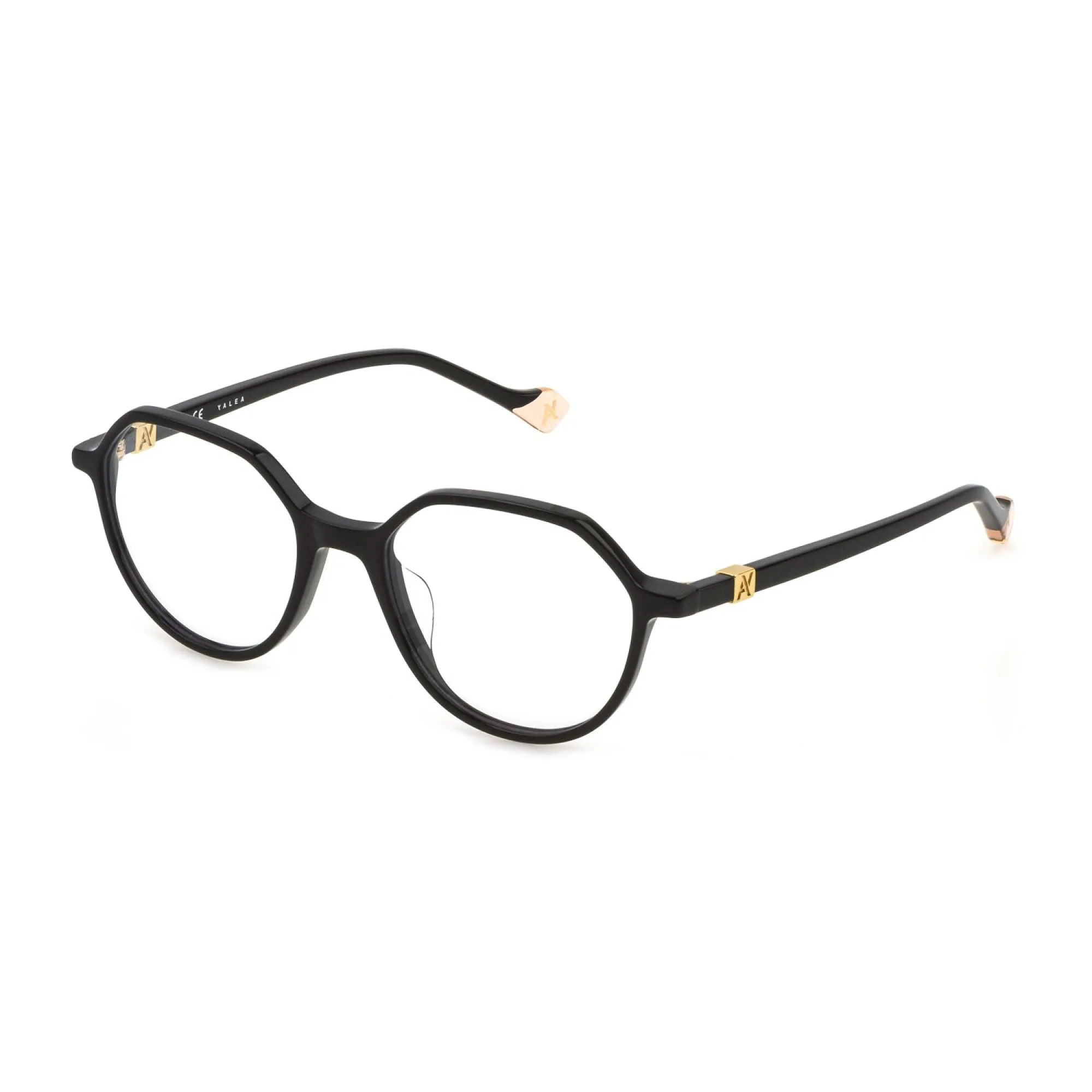   Yalea VYA019L Masako 0700 Nero Lucido | Occhiale Da Vista Bambino Unisex 