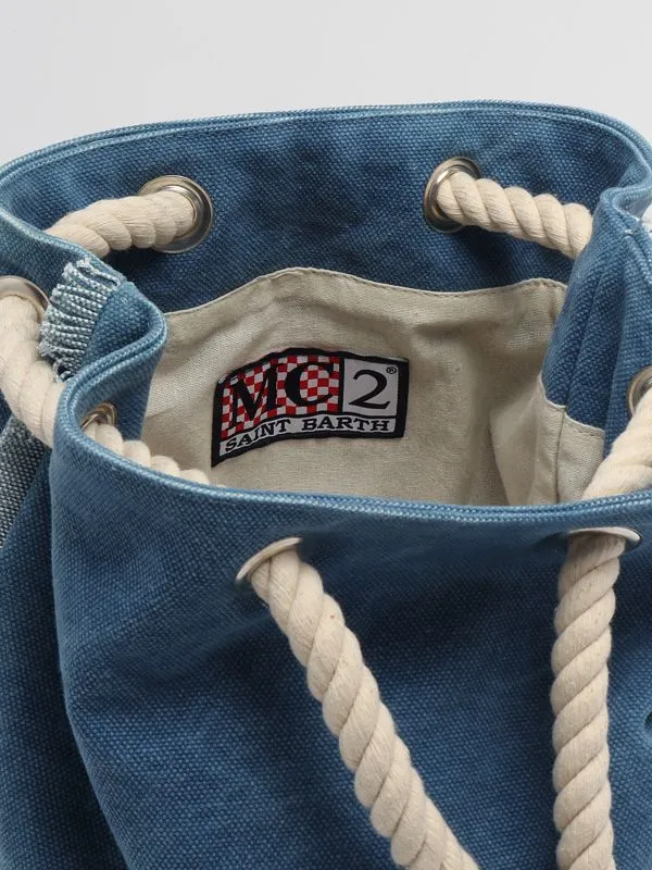 Zaino MC2 Saint Barth Boat in denim Denim
